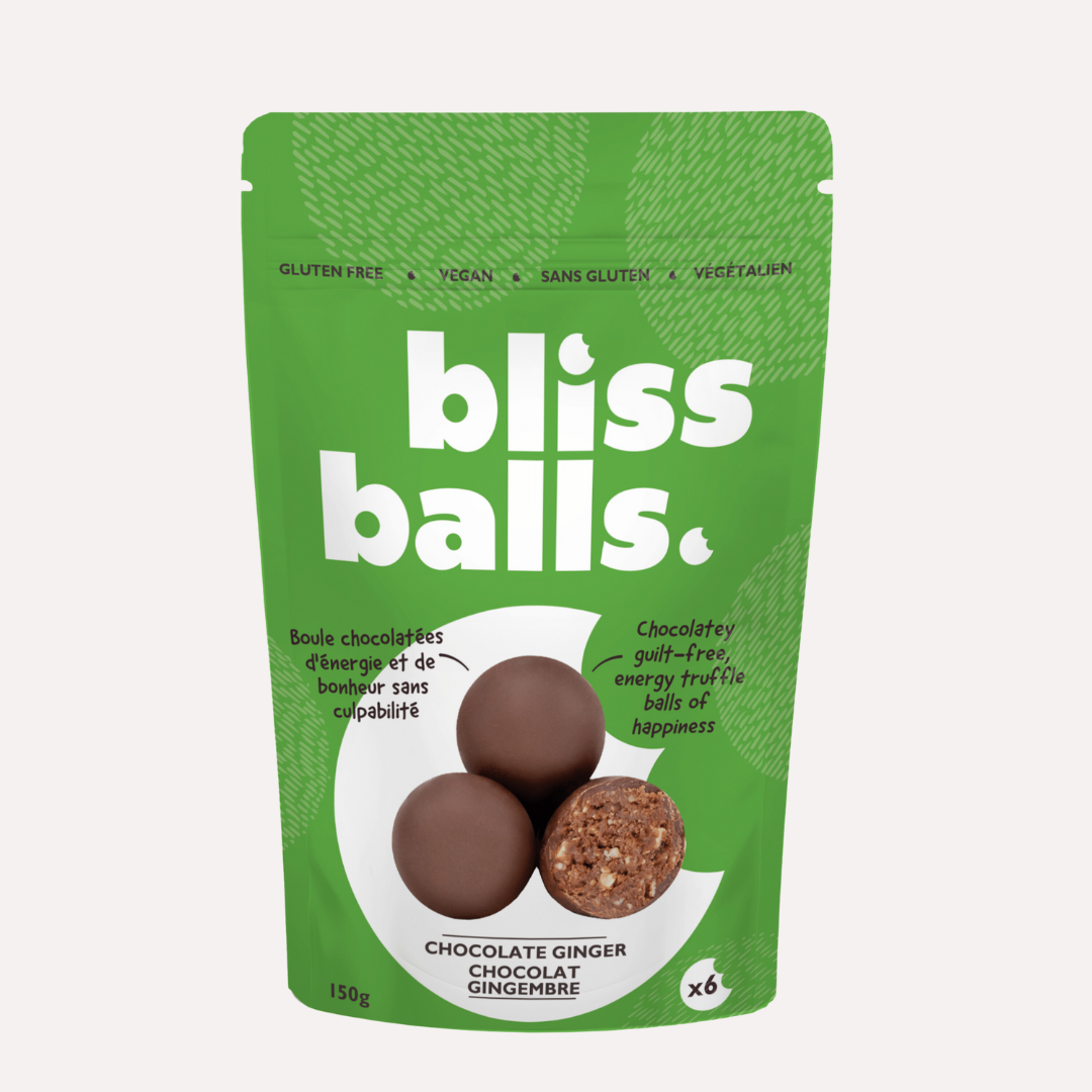 Chocolate Ginger Bliss Balls x6 GuiltFree Delight