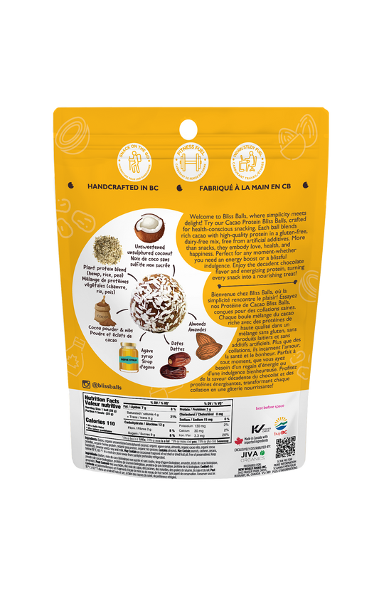 Cacao Protein Bliss Balls - 150g