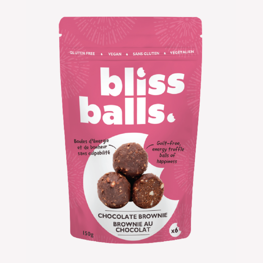 CHOCOLATE BROWNIE BLISS BALLS 6 PACK