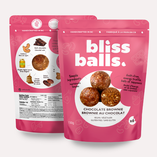 Chocolate Brownie Bliss Balls 6 PACK