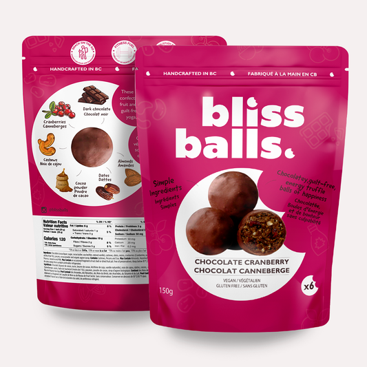 Cranberry Bliss Balls (x6)
