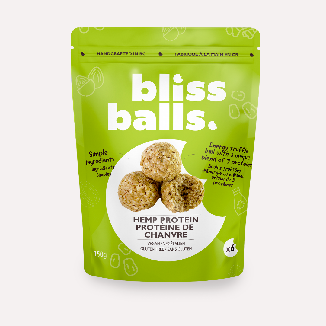 Hemp Protein Bliss Balls (x6 Balls)
