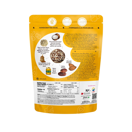 Cacao Protein Bliss Balls - 150g